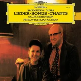 Lieder - Songs - Chants von Галина Вишневская – Album Cover