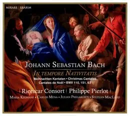 In tempore Nativitatis – Christmas Cantatas BWV 110, 151, 63 von Stephan MacLeod – Album Cover