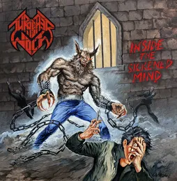 Inside The Sickened Mind von Thrasherwolf – Album Cover