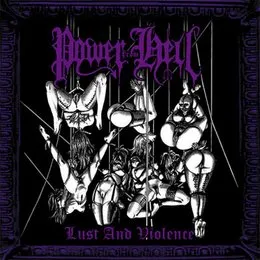 Lust and Violence von Power from Hell – Album Cover
