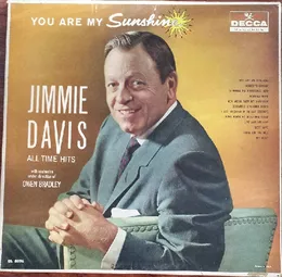 You Are My Sunshine von Jimmie Davis – Album Cover