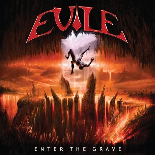 Enter the Grave von Evile – Album Cover
