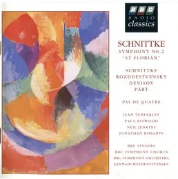 Symphony no. 2 "St. Florian" / Pas de Quatre von Эдисон Васильевич Денисов – Album Cover