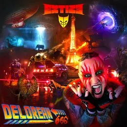 DeLorean 666 von Extize – Album Cover