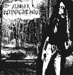 Chthonian Twilight Ritual von Nihil Invocation – Album Cover