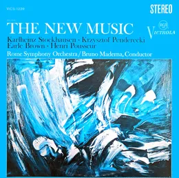 The New Music von Krzysztof Penderecki – Album Cover