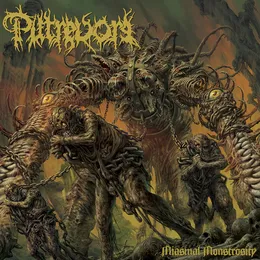 Miasmal Monstrosity von Putrevore – Album Cover