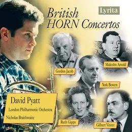 British Horn Concertos von Edwin York Bowen – Album Cover