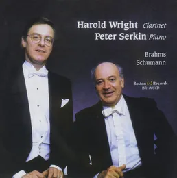 Brahms / Schumann von Harold Wright – Album Cover