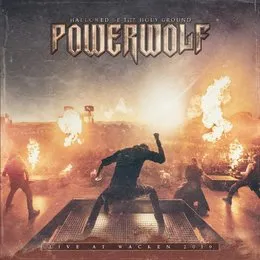 Hallowed Be the Holy Ground: Live at Wacken 2019 von Powerwolf – Album Cover