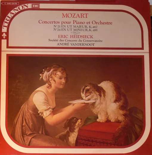 Concertos pour Piano et Orchestre: N°21 en ut majeur, K.467, N°24 en ut majeur, K.491