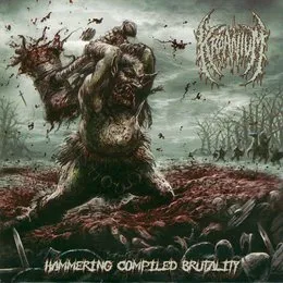 Hammering Compiled Brutality von Kraanium – Album Cover