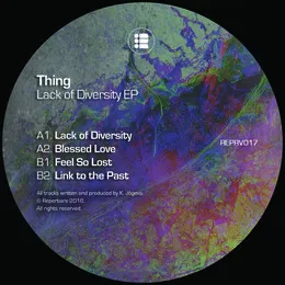 Lack of Diversity EP von Thing – Album Cover