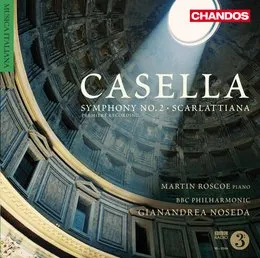 Symphony No. 2 / Scarlattiana von Alfredo Casella – Album Cover