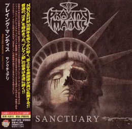 Sanctuary von Praying Mantis – Album Cover