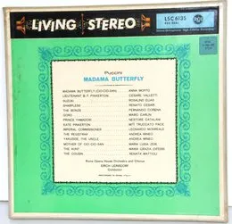 Madama Butterfly von Anna Moffo – Album Cover