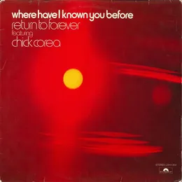 Where Have I Known You Before von Chick Corea – Album Cover