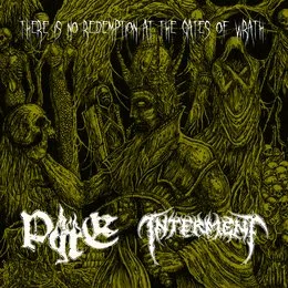 There Is No Redemption at the Gates of Wrath von Interment – Album Cover