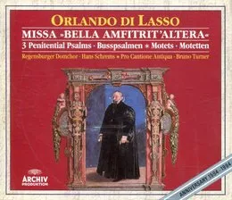 Missa »Bella Amfitrit'altera« • 3 Penitential Psalms • Busspsalmen * Motets • Motetten von Pro Cantione Antiqua – Album Cover
