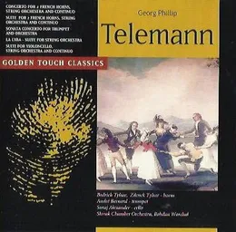 Concerto For 2 French Horns, String Orchestra And Continuo von André Bernard – Cover