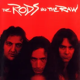 In the Raw von The Rods – Album Cover