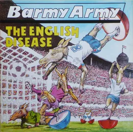 The English Disease von Barmy Army – Album Cover