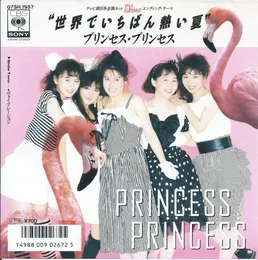 世界でいちばん熱い夏 von PRINCESS PRINCESS – Cover