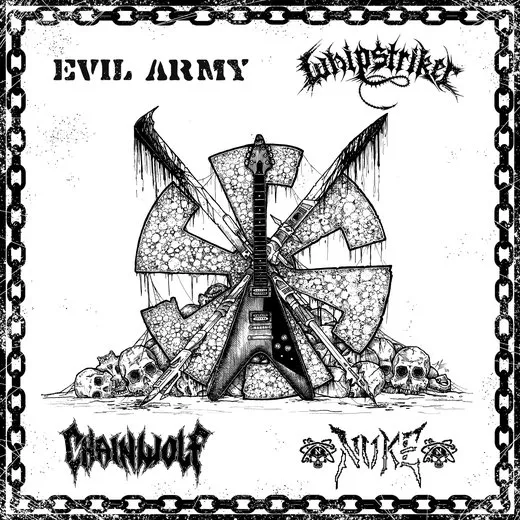 Metal Punk, Vol. I von Nuke – Album Cover