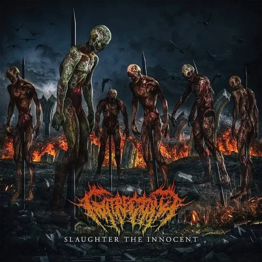 Slaughter the Innocent von Gutrectomy – Album Cover