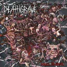 Hell Is Evil von Deathgrave – Album Cover