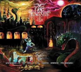 Proclamation of the Veils of the Negative Existence (The Ascension) von Nar Mattaru – Album Cover