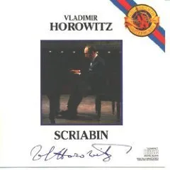 Horowitz plays Scriabin von Александр Николаевич Скрябин – Album Cover