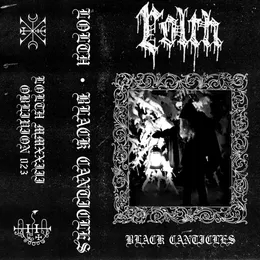 Black Canticles von Lolth – Album Cover
