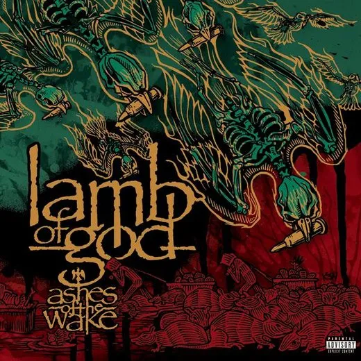 Ashes of the Wake von Lamb of God – Album Cover
