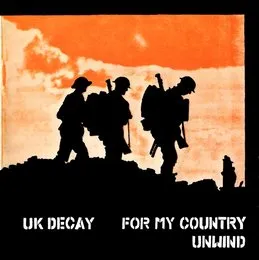 For My Country von UK Decay – Album Cover