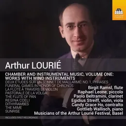 Chamber And Instrumental Music, Volume One: Works With Wind Instruments von Артур Сергеевич Лурье – Album Cover