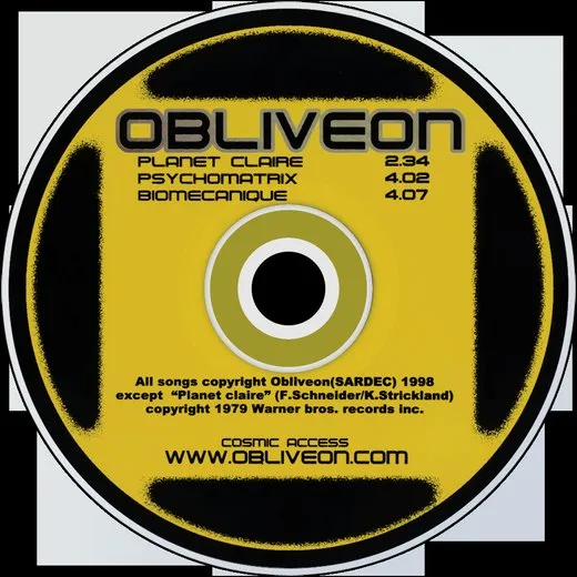 Planet Claire von Obliveon – Cover