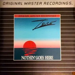 Nothin’ Goes Here von Zero – Album Cover