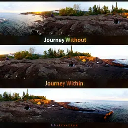 Journey Without; Journey Within von Abstraction – Album Cover