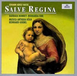 Salve Regina von Johann Adolf Hasse – Album Cover