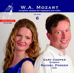 Complete Sonatas for Keyboard and Violin, Volume 6 von Gary Cooper – Album Cover