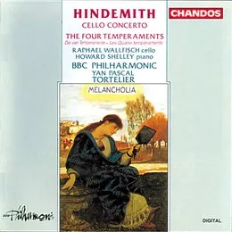 Cello Concerto & The Four Temperaments von Raphael Wallfisch – Album Cover