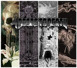 4 Doors to Death von Ectovoid – Album Cover