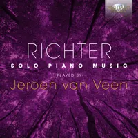 Solo Piano Music von Max Richter – Album Cover