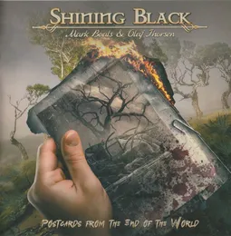 Postcards From the End of the World von Shining Black – Album Cover