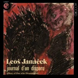 Journal d'un disparu von Leoš Janáček – Album Cover