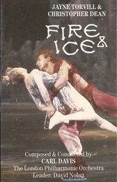 Jayne Torvill & Christopher Dean – Fire & Ice von Carl Davis – Album Cover