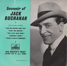 Souvenir of Jack Buchanan von Jack Buchanan – Cover