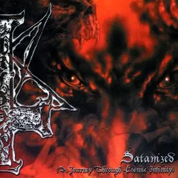 Satanized (A Journey Through Cosmic Infinity) von Abigor – Album Cover