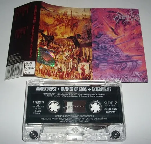 Hammer of Gods / Exterminate von Angelcorpse – Cover